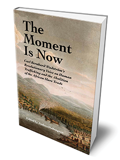 Omslaget till boken The Moment Is Now, med Anders Hallengren som redaktör.