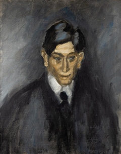 Porträtt av Felix Horb, Stockholms universitets konstsamling, målat av Friedrich Feigl 1909.