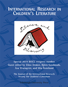 Omslaget till specialnumret av International Research in Children's Literature
