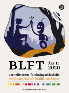 Omslaget till Barnelitterært forskningstidsskrift, 2020