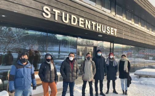 LAGLOBE Student from second cohort at Studenthuset