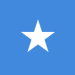 Somalias flagga.