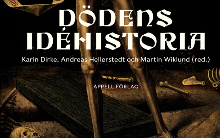 Detalj av omslaget till boken Dödens idéhistoria